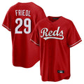 C.Reds #29 TJ Friedl Player Red Home Game Fdoa Stitched Jerseys