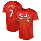 C.Reds #7 Spencer Steer Player Red 2026 City Connect Limited Home Fdoa Stitched Jerseys