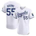 KC.Royals #55 Cole Ragans Player White Alt Limited Elite Home Fdoa Stitched Jerseys