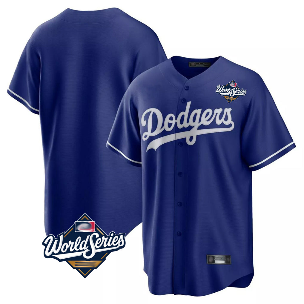 LA.Dodgers ## Dodgers Blank Player Royal Game Home World Series Fdoa Stitched Jerseys