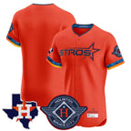 H.Astros ## Astros Blank Player Orange City Connect Texas Patch Vapor Premier Limited Elite Home Fdoa Stitched Jerseys