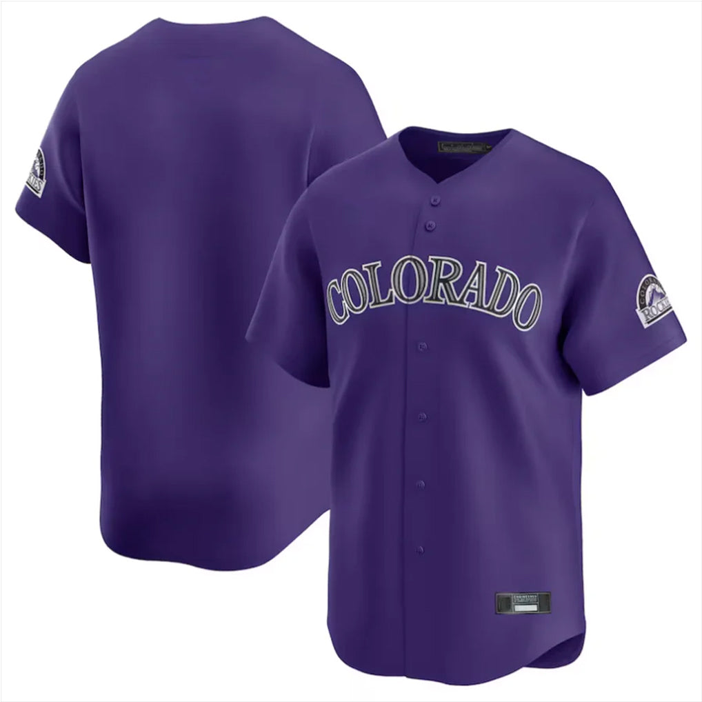 C.Rockies ## Rockies Blank Player Purple Limited Home Fdoa Stitched Jerseys