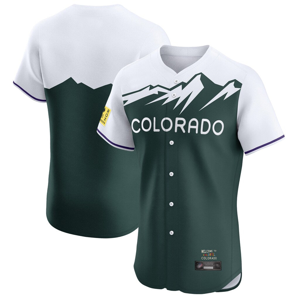 C.Rockies ## Rockies Blank Player Green City Connect Limited Elite Home Fdoa Stitched Jerseys