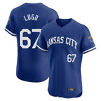 KC.Royals #67 Seth Lugo Player Royal Limited Elite Home Game Fdoa Stitched Jerseys