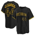 S.Diego Padres #44 Joe Musgrove Player Black Snake Skin City Home Game Fdoa Stitched Jerseys