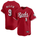 C.Reds #9 Matt McLain Player Red Home Limited Fdoa Stitched Jerseys
