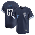 KC.Royals #67 Seth Lugo Player Navy City Connect Limited Home Fdoa Stitched Jerseys