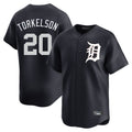 D.Tigers #20 Spencer Torkelson Player Navy Home Limited Game Fdoa Stitched Jerseys