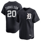 D.Tigers #20 Spencer Torkelson Player Navy Home Limited Game Fdoa Stitched Jerseys