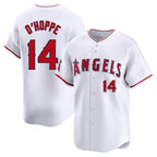 LA.Angels #14 Logan O'Hoppe Player White Limited Home Fdoa Stitched Jerseys