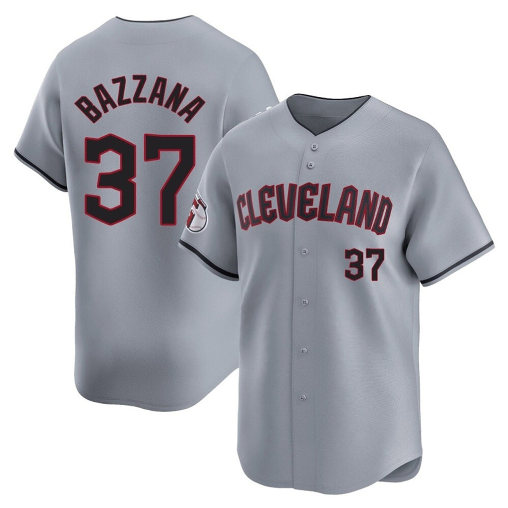 C.Guardians #37 Travis Bazzana Player Gray Road Limited Home Fdoa Stitched Jerseys