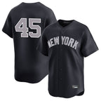 NY.Yankees #45 Gerrit Cole Player Navy Limited Game Fdoa Stitched Jerseys