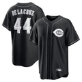 C.Reds #44 Elly De La Cruz Player Black Home Game Fdoa Stitched Jerseys