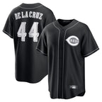 C.Reds #44 Elly De La Cruz Player Black Home Game Fdoa Stitched Jerseys