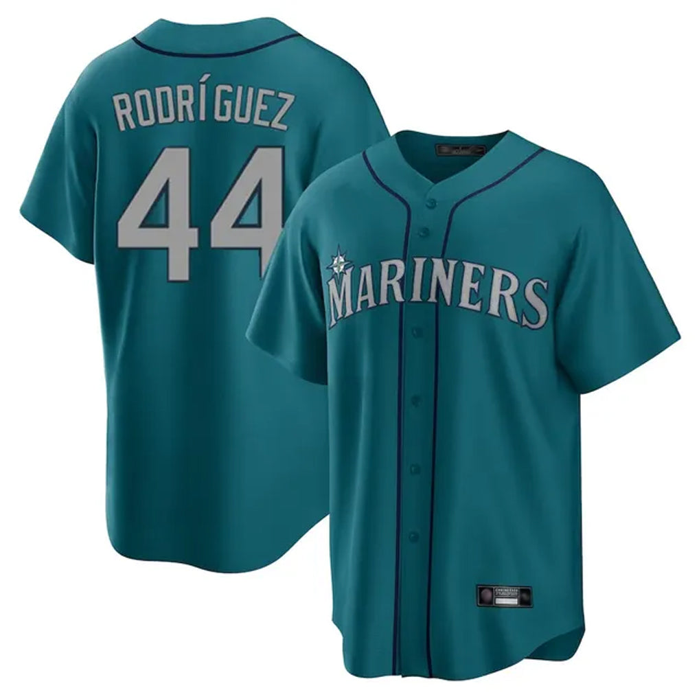 S.Mariners #44 Julio Rodriguez Player Teal Home Game Fdoa Stitched Jerseys