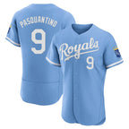 KC.Royals #9 Vinnie Pasquantino Player Light Blue Alt Limited Elite Home Fdoa Stitched Jerseys