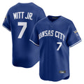 KC.Royals #7 Bobby Witt Jr. Player Royal Limited Home Fdoa Stitched Jerseys