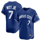 KC.Royals #7 Bobby Witt Jr. Player Royal Limited Home Fdoa Stitched Jerseys