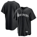 S.Mariners ## Mariners Blank Player Black Home Limited Fdoa Stitched Jerseys