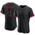C.Reds #21 Hunter Greene Player Black City Connect Limited Elite Home Fdoa Stitched Jerseys