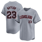 C.Guardians #23 Bo Naylor Player Gray Road Limited Home Fdoa Stitched Jerseys