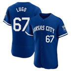 KC.Royals #67 Seth Lugo Player Royal Limited Elite Home Fdoa Stitched Jerseys