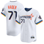 H.Astros #71 Josh Hader Player White City Connect Limited Home Fdoa Stitched Jerseys