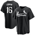 St. Louis Cardinals #16 Nolan Gorman Player Black City Connect Home Limited Fdoa Stitched Jerseys