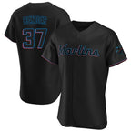 M.Marlins #37 Anthony Bender Player Black Home Limited Elite Fdoa Stitched Jerseys