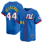 C.Reds #44 Elly De La Cruz Player Blue National League All-Star Edition Limited Fdoa Stitched Jerseys