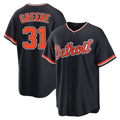 D.Tigers #31 Riley Greene Player Navy Home Game Fdoa Stitched Jerseys