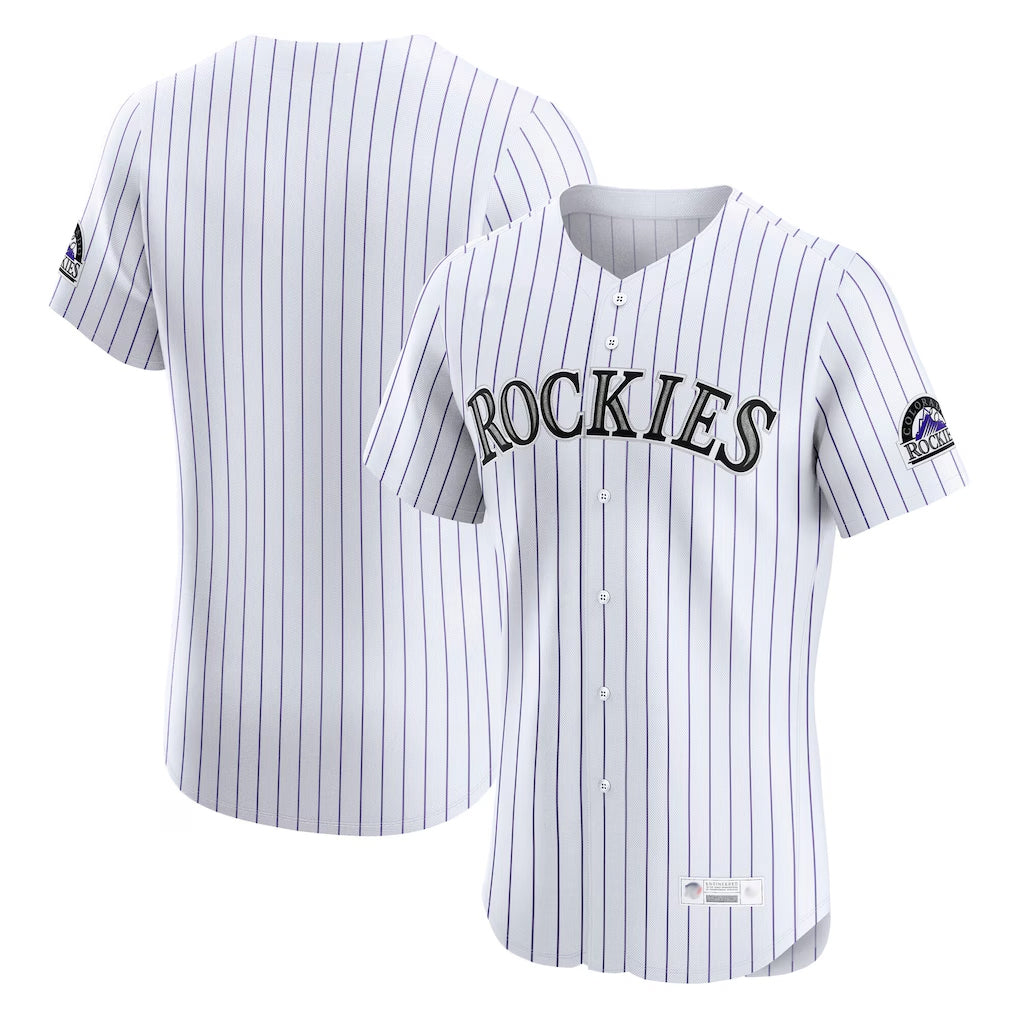 C.Rockies ## Rockies Blank Player White Limited Elite Home Fdoa Stitched Jerseys