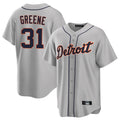 D.Tigers #31 Riley Greene Player Gray Home Game Fdoa Stitched Jerseys
