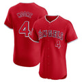 LA.Angels #4 Christian Moore Player Red Home Limited Elite Fdoa Stitched Jerseys