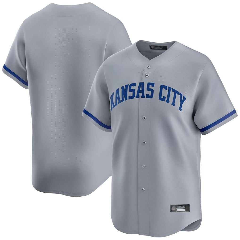 KC.Royals ## Royals Blank Player Gray Limited Home Fdoa Stitched Jerseys