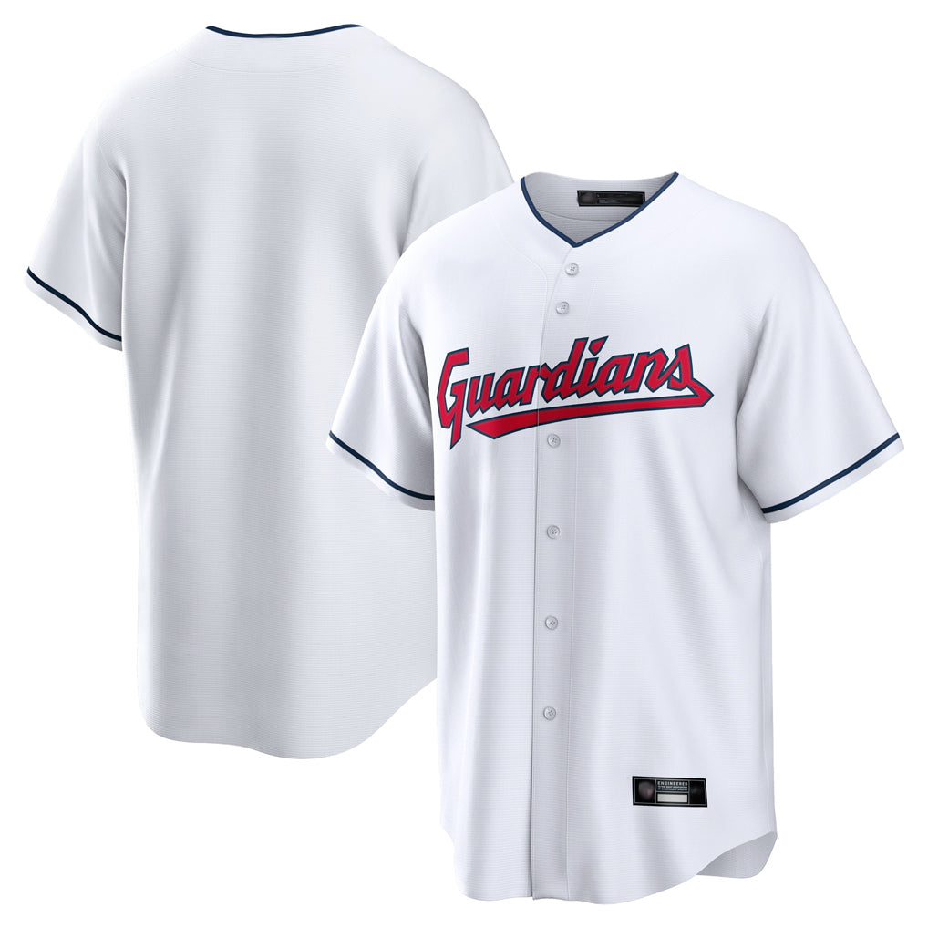 C.Guardians ## Guardians Blank Player White Home Game Fdoa Stitched Jerseys