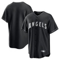 LA.Angels ## Angels Blank Player Black Lights Out Fashion T-shirt Fdoa Stitched Jerseys