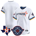 H.Astros ## Astros Blank Player White City Connect Texas Patch Vapor Premier Limited Home Fdoa Stitched Jerseys
