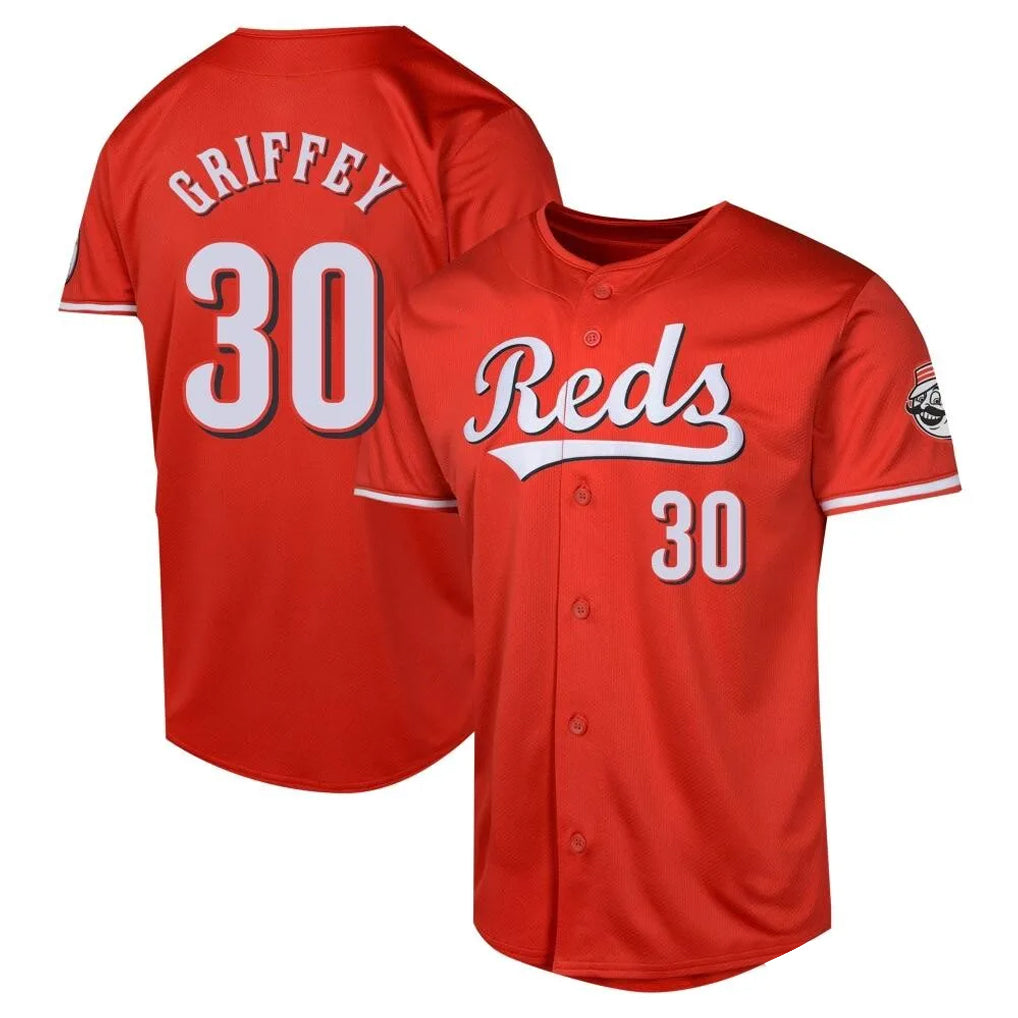C.Reds #30 Ken Griffey Player Red 2026 City Connect Limited Home Fdoa Stitched Jerseys