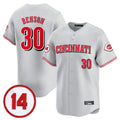 C.Reds #30 Ken Griffey Player Gray Vapor Premier Limited Home Fdoa Stitched Jerseys