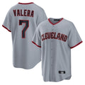C.Guardians #7 George Valera Player Gray Home Game Fdoa Stitched Jerseys