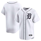 D.Tigers ## Tigers Blank Player White Home Limited Fdoa Stitched Jerseys