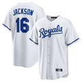 KC.Royals #16 Bo Jackson Player White Home Game Fdoa Stitched Jerseys