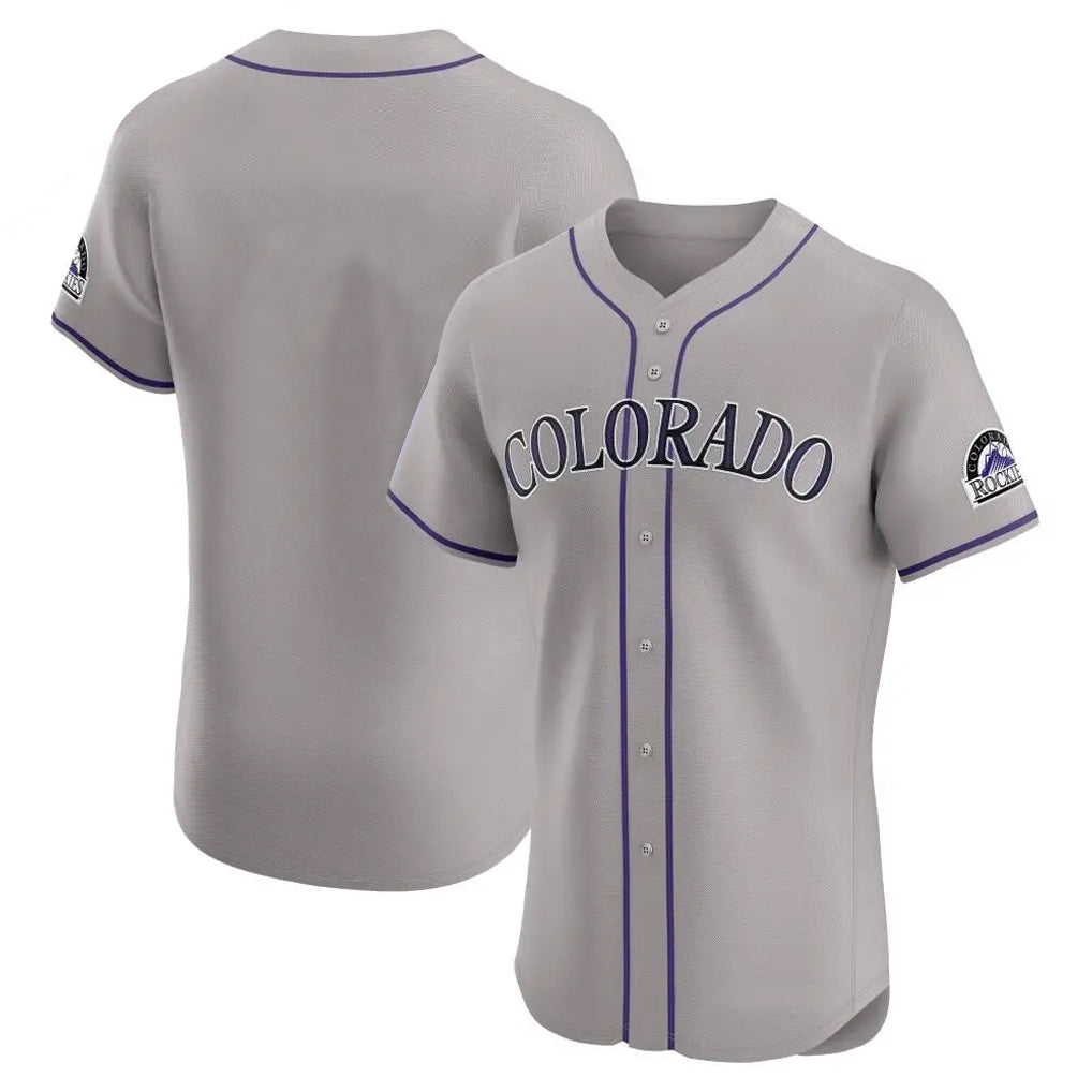 C.Rockies ## Rockies Blank Player Gray Limited Elite Home Fdoa Stitched Jerseys