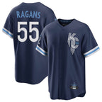 KC.Royals #55 Cole Ragans Player Navy City Connect Home Game Fdoa Stitched Jerseys