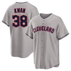 C.Guardians #38 Steven Kwan Player Gray Game Home Fdoa Stitched Jerseys