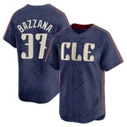 C.Guardians #37 Travis Bazzana Player Navy City Connect Limited Home Fdoa Stitched Jerseys