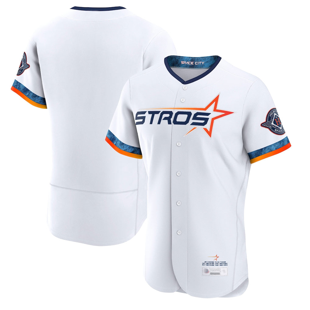 H.Astros ## Astros Blank Player White City Connect Limited Elite Home Fdoa Stitched Jerseys