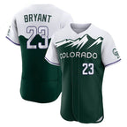 C.Rockies #23 Kris Bryant Player Green City Connect Limited Elite Home Fdoa Stitched Jerseys