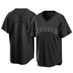 LA.Angels #6 Anthony Rendon Player Black Pitch Fashion T-shirt Fdoa Stitched Jerseys
